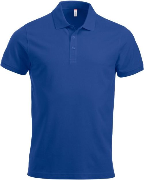 Schweres Herren Piqué Polo Classic Lincoln S/S – Clique in Deep Blue
