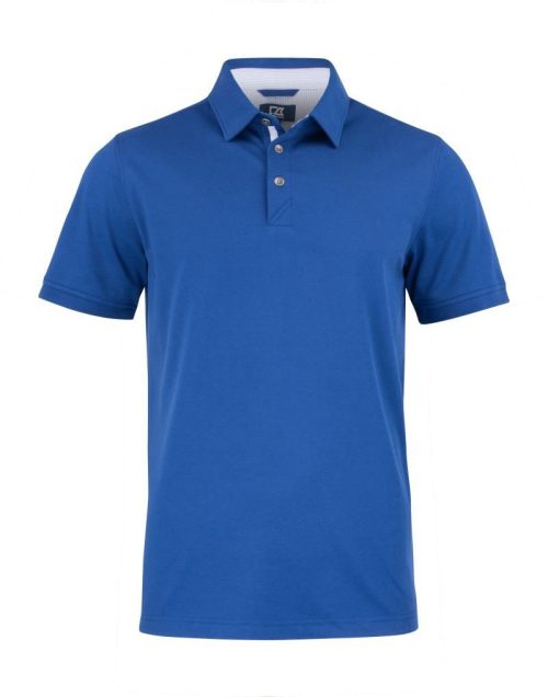 Herren Piqué Polo Advantage Premium Polo M – Cutter & Buck in Deep Blue
