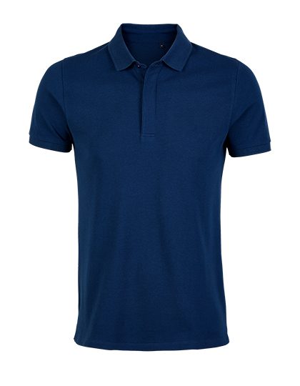 Men´s Piqué Polo Shirt Owen – NEOBLU in Deep Blue