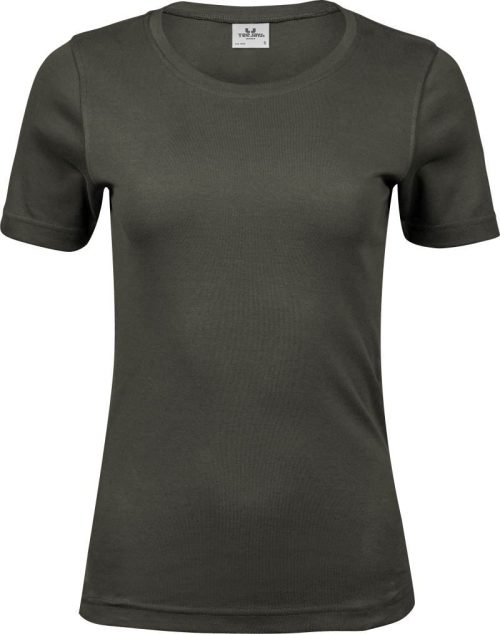 Damen Interlock T-Shirt TJ 580 – Tee Jays in Deep Green
