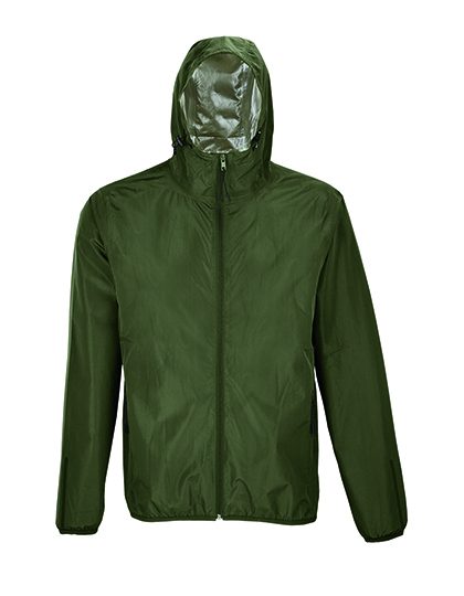 Unisex Waterproof Windbreaker Jacket Andrea – NEOBLU in Deep Khaki