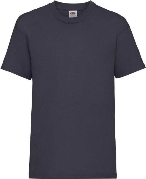 Kinder T-Shirt Kids Valueweight T – Fruit of the Loom in Deep Navy