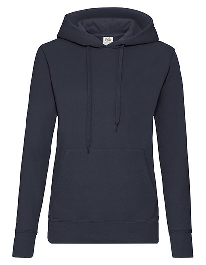 Ladies´ Classic Hooded Sweat – Fruit of the Loom in Deep Navy