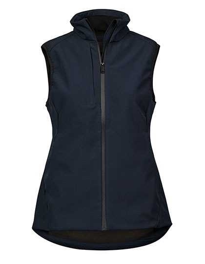 3-Lagen Damen Softshell Bodywarmer "Performance" TJ 9523 – Tee Jays in Deep Navy