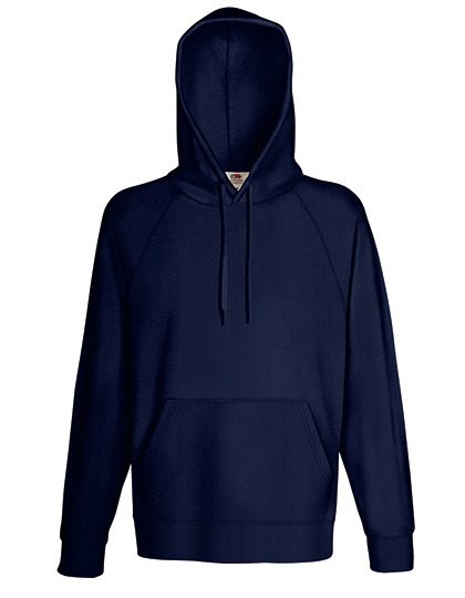 Lightweight Hooded Sweat – Fruit of the Loom in Deep Navy