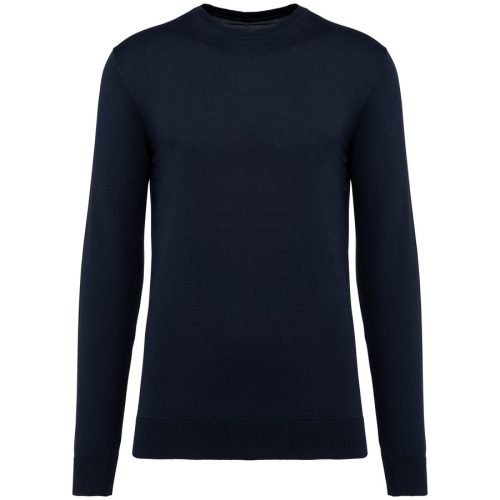 Supima®-Herrenpullover mit Rundhalsausschnitt PK900 – Kariban Premium in Deep Navy