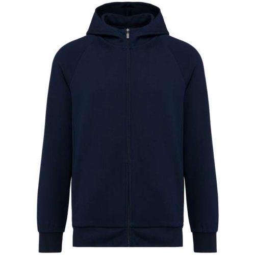 Men's Zipped Hoodie – Kariban Premium in Deep Navy