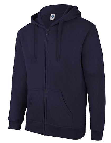 Zip Through Hooded Sweat Jacket – Starworld in Deep Navy