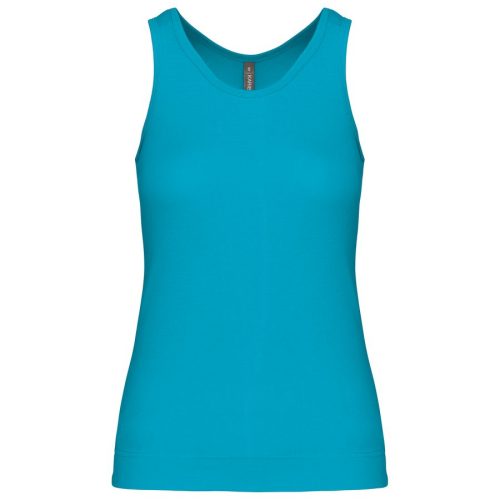 Angelina > Damen Top K311 – Kariban in Deep Turquoise