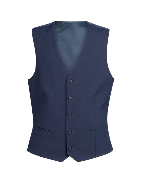 Herrenweste George taillierter Schnitt 1914 – Brook Taverner in Denim