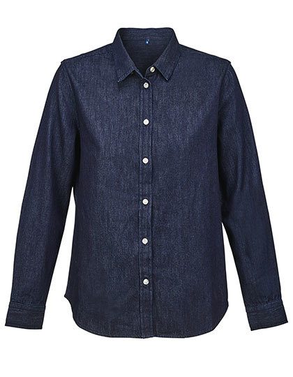Women´s High-End Denim Shirt Bennett – NEOBLU in Denim Brut