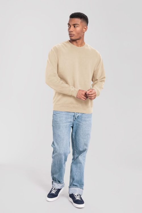 Sweater Iconic 250 Set-In Sweat – Fruit of the Loom in Desert Sand