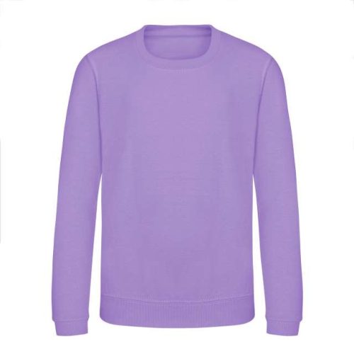 Kids Awdis Sweat – Just Hoods in Digital Lavender