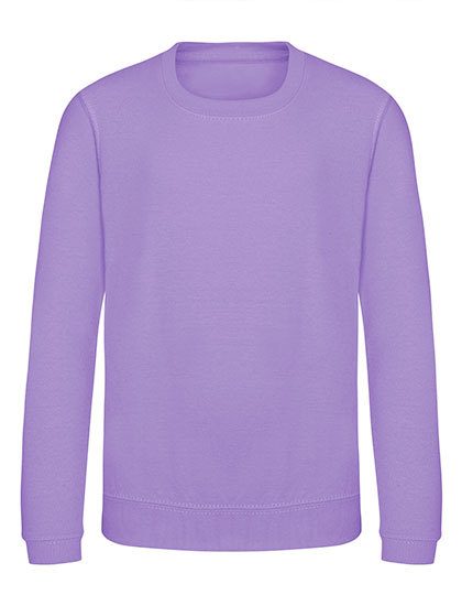 Kids´ AWDis Sweat – Just Hoods in Digital Lavender