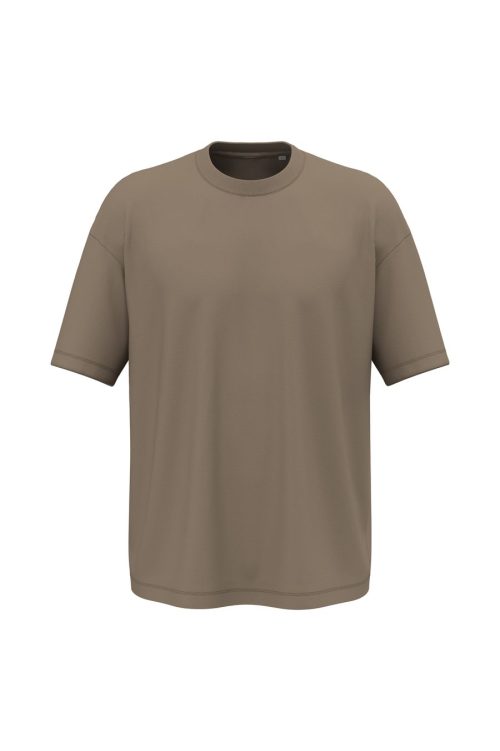 Oversize Herren-T-Shirt NS352 – Native Spirit in Driftwood