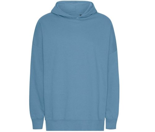 Oversized Hoodie T63111 – Tiger in Dusty Indigo