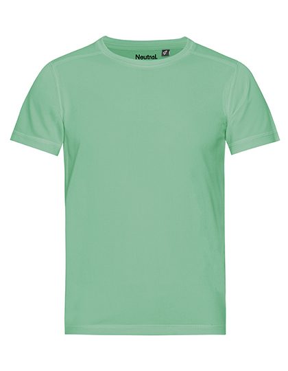 Recycled Kids Performance T-Shirt – Neutral in Dusty Mint