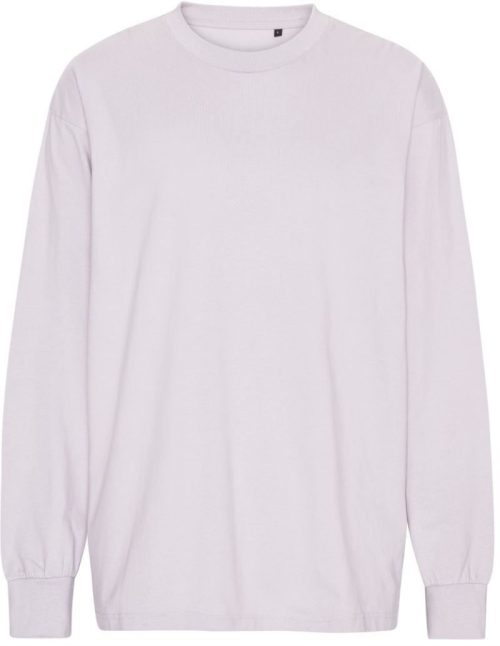 Oversize Bio IC T-Shirt langarm "Tiger" T 60050 – Neutral in Dusty Purple