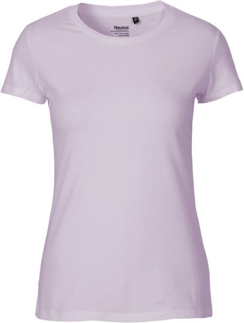 Damen Bio T-Shirt O 81001 – Neutral in Dusty Purple