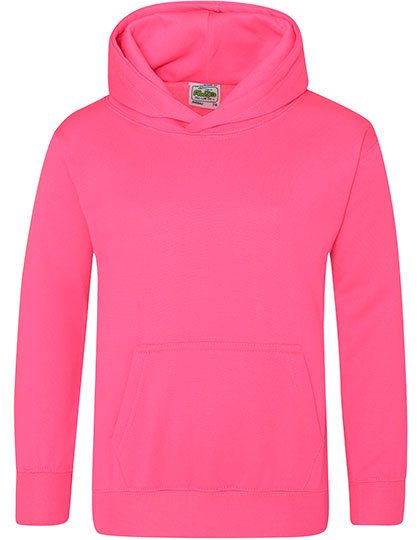 Kids´ Electric Hoodie – Just Hoods in Electric Pink