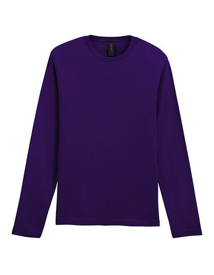 Softstyle® Adult Long Sleeve T-Shirt – Gildan in Fan Dark Purple