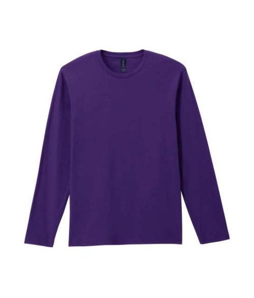 Softstyle™ Adult Long Sleeve T-Shirt – Gildan in Fan Dark Purple
