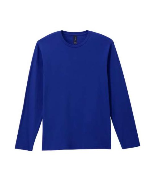 Softstyle™ Adult Long Sleeve T-Shirt – Gildan in Fan Deep Royal