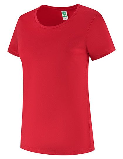 Ladies´ Organic Cotton T-Shirt – Starworld in Fiesta Red