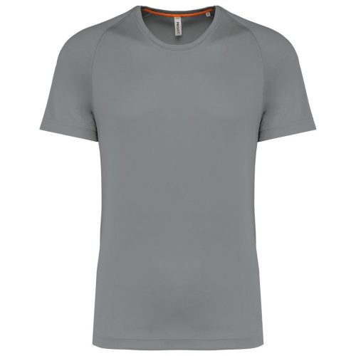 Herren-Sportshirt aus Recyclingmaterial mit Rundhalsausschnitt PA4012 – Proact in Fine Grey