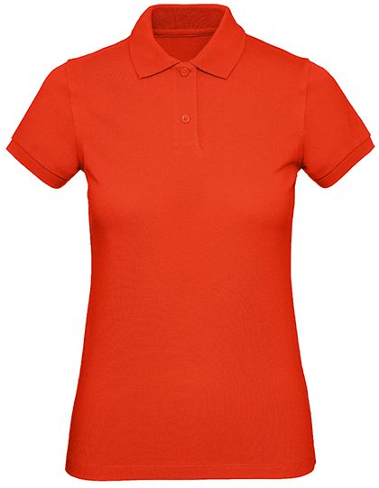 Inspire Polo /Women_° – B&C BE INSPIRED in Fire Red
