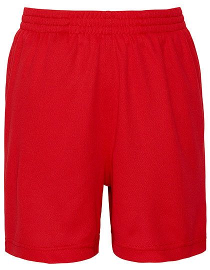 Kids´ Cool Shorts – Just Cool in Fire Red