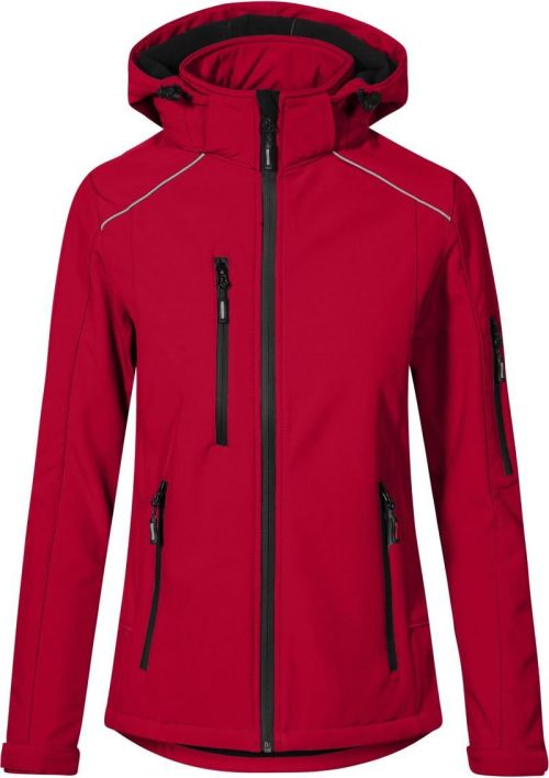 Damen 3-Lagen Softshell Jacke 7855 – Promodoro in Fire Red