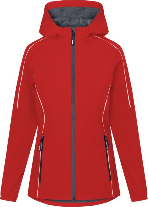 Leichte 2-Lagen Damen Softshell Jacke 7835 – Promodoro in Fire Red