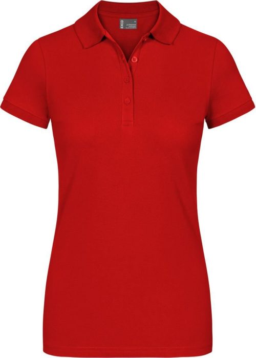 Damen Piqué Workwear Polo - EXCD 4405 – Promodoro in Fire Red