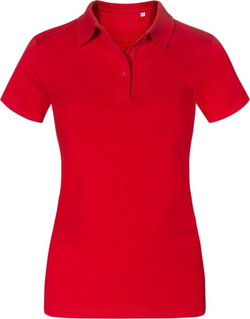 Damen Workwear Jersey Polo 4025 – Promodoro in Fire Red