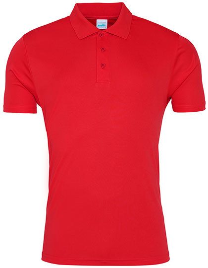 Cool Smooth Polo – Just Cool in Fire Red