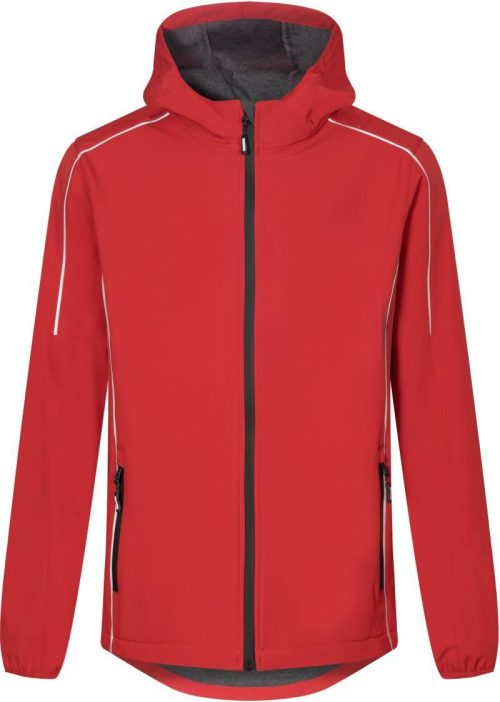 Leichte 2-Lagen Herren Softshell Jacke 7830 – Promodoro in Fire Red