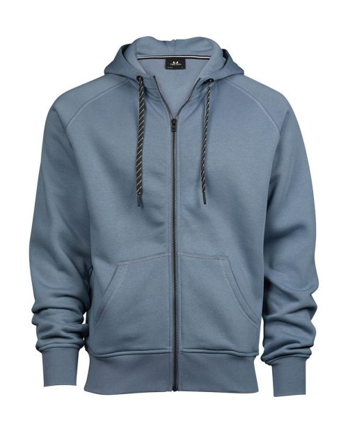 Men´s Fashion Full Zip Hood – Tee Jays in Flint Stone