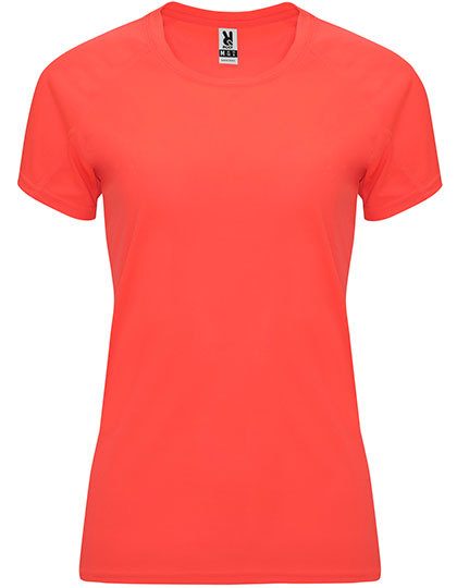 Women´s Bahrain T-Shirt – Roly Sport in Fluor Coral 234