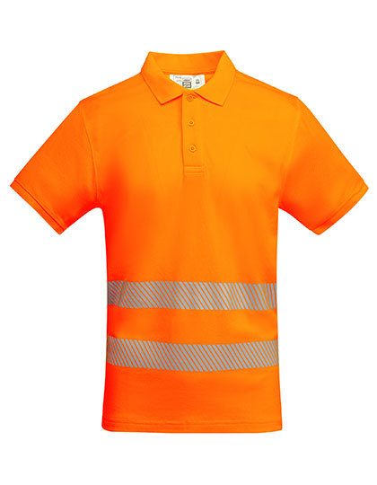 Poloshirt Atrio Shortsleeve – Roly Workwear in Fluor Orange 223