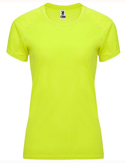 Women´s Bahrain T-Shirt – Roly Sport in Fluor Yellow 221