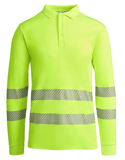Poloshirt Atrio Longsleeve – Roly Workwear in Fluor Yellow 221