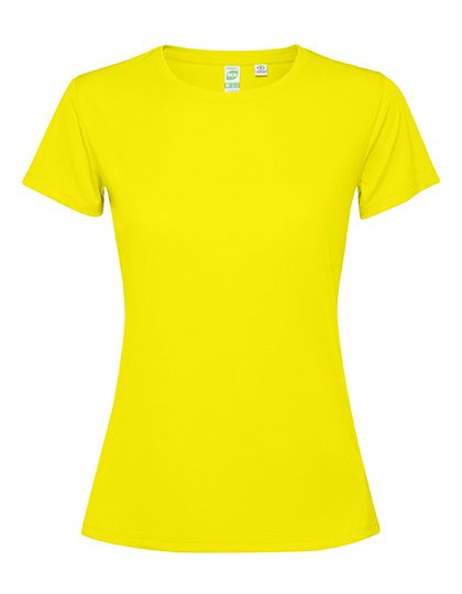 Estoril Woman T-Shirt – Roly Sport in Fluor Yellow 221
