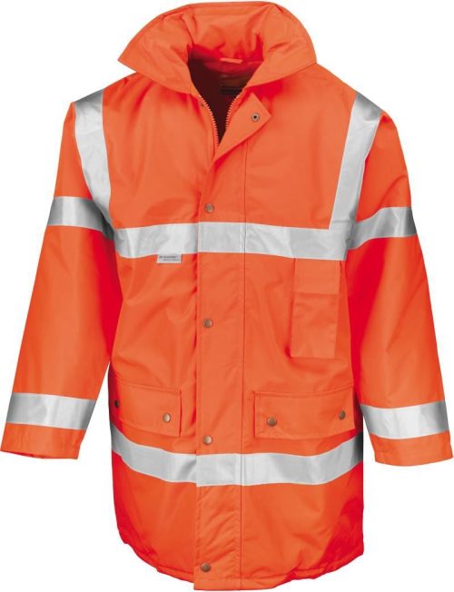 Sicherheitsjacke R 018X – Result in Fluorescent Orange