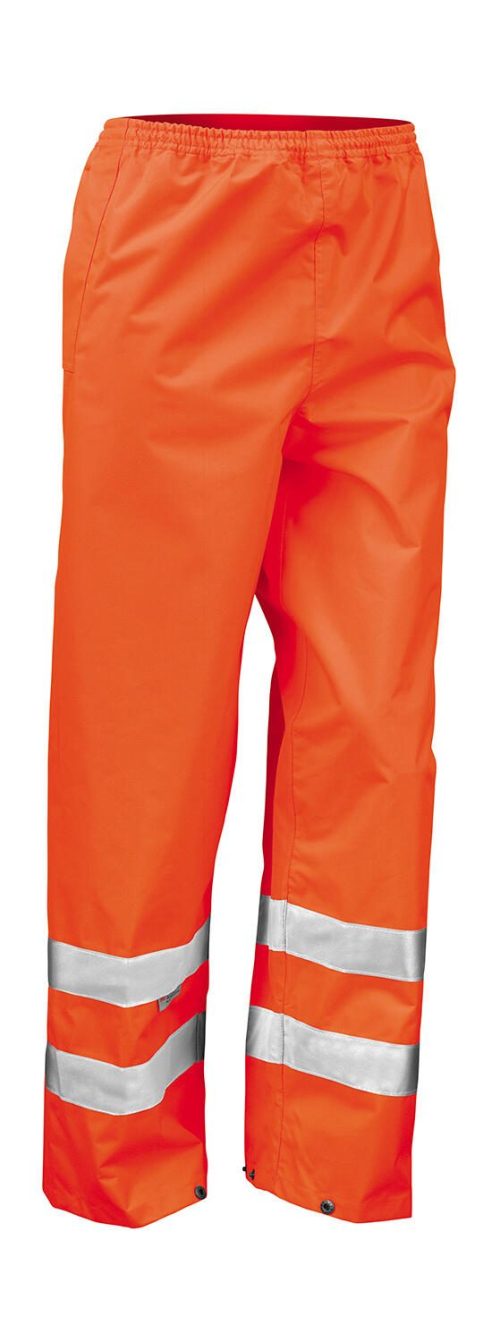 Safety High Vis Trouser – Result SafeGuard in Fluorescent Orange