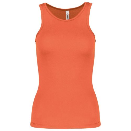 Damen Basic Sport Funktionsshirt ärmellos PA442 – Proact in Fluorescent Orange
