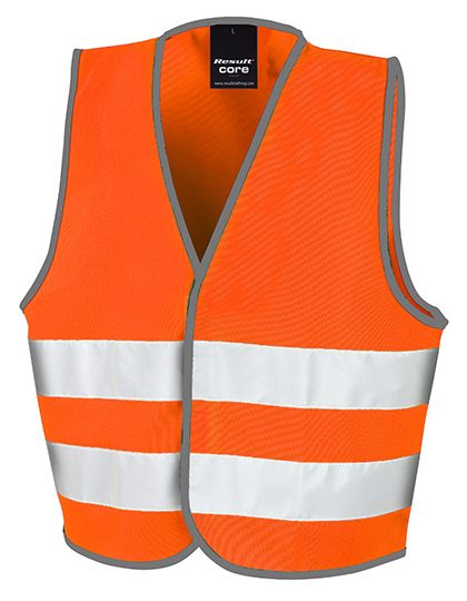 Junior Safety Vest – Result SafeGuard in Fluorescent Orange