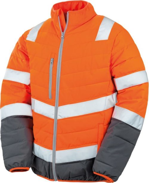 Herren Sicherheitsjacke R 325M – Result in Fluorescent Orange/Grey