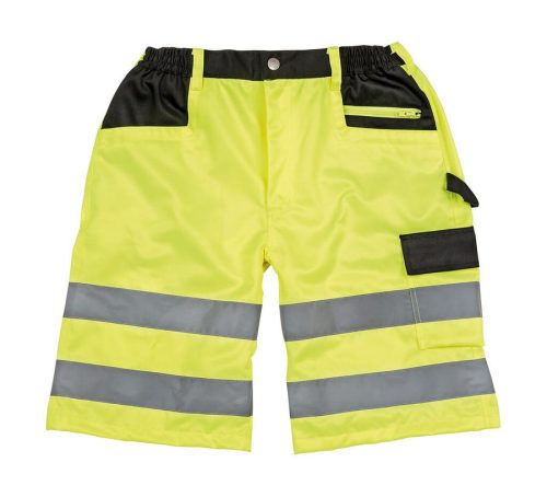 Safety Cargo Shorts – Result SafeGuard in Fluorescent Yellow