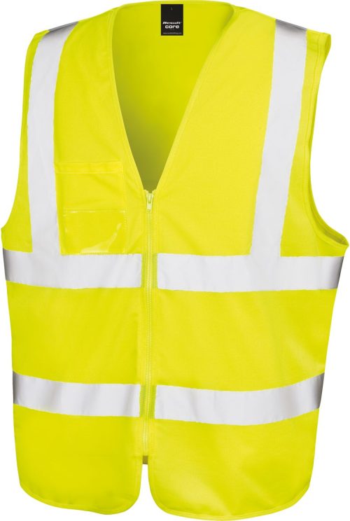 Core Zip ID Safety Tabard R202X – Result in Fluorescent Yellow